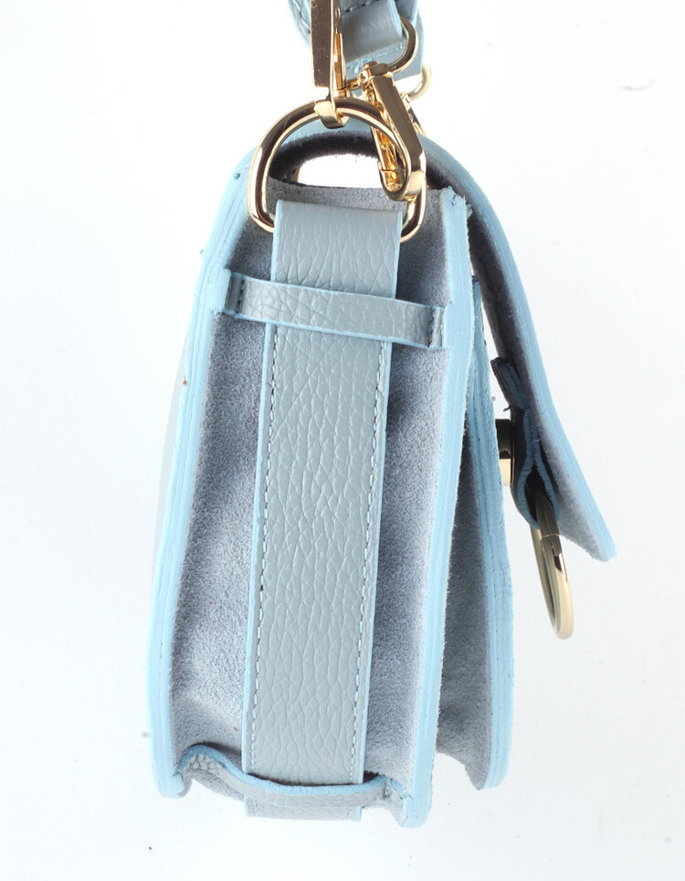 Giuliano Leather  Leder-Schultertasche | Wildleder | 552345