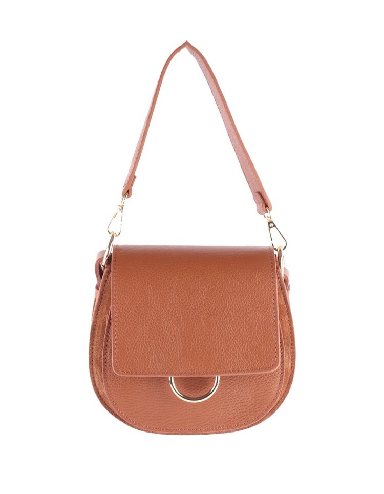 Giuliano Leather  Leder-Schultertasche | Wildleder | 552345