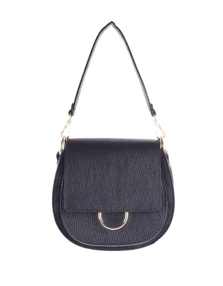 Giuliano Leather  Leder-Schultertasche | Wildleder | 552345