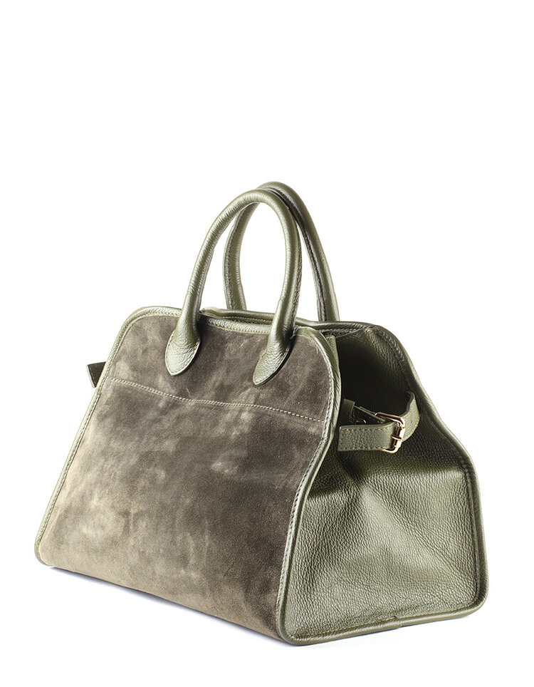Giuliano Leather  Leder-Handtasche | Wildleder | 552352