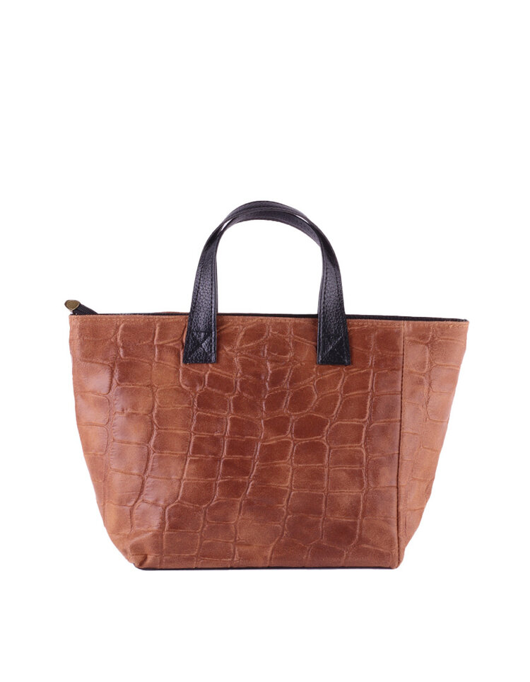 Leren handtas | Pebbles - Mat 552571