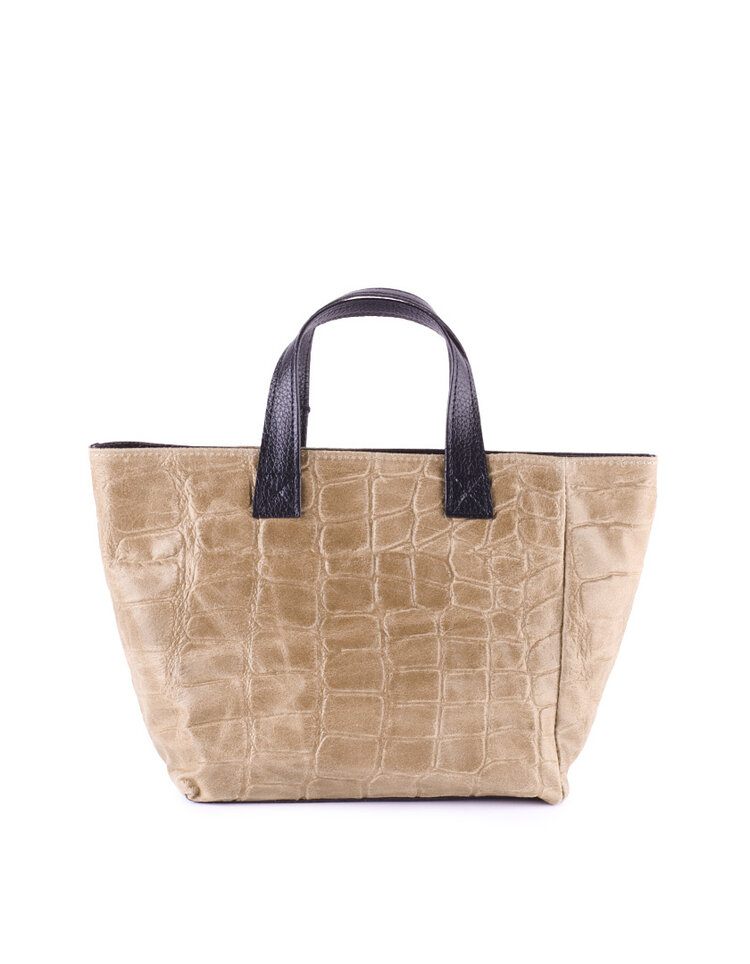 Leren handtas | Pebbles - Mat 552571