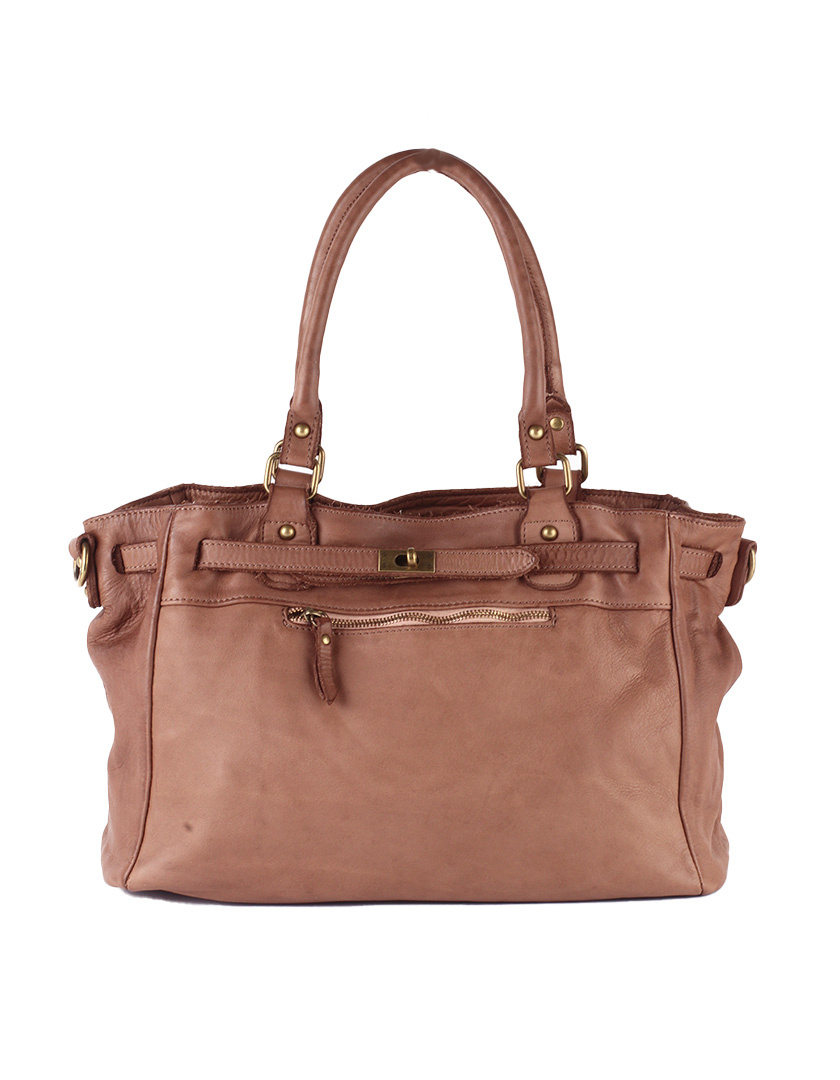 Giuliano Leather Gewassen Lederen handtas | 552363, foto 3 van 4