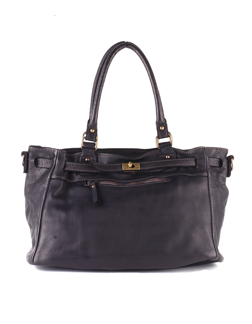 Giuliano Leather Gewassen Lederen handtas | 552363, foto 4 van 4