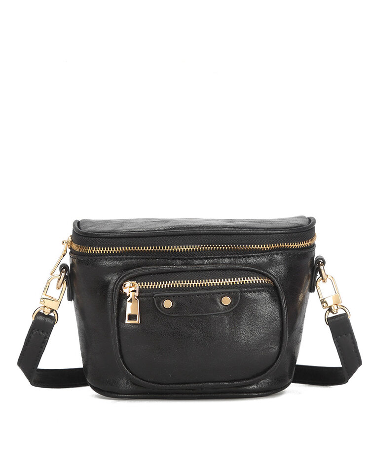 Giuliano Kunstleder-Schultertasche | 88053