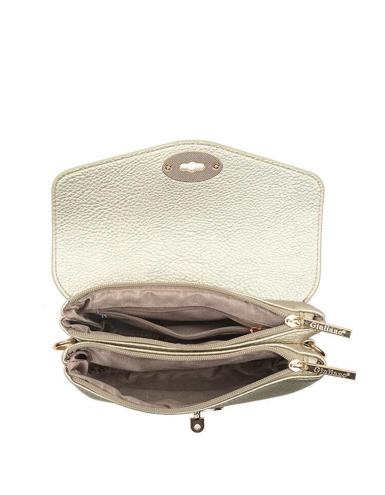 Giuliano Kunstleder-Schultertasche | 80155