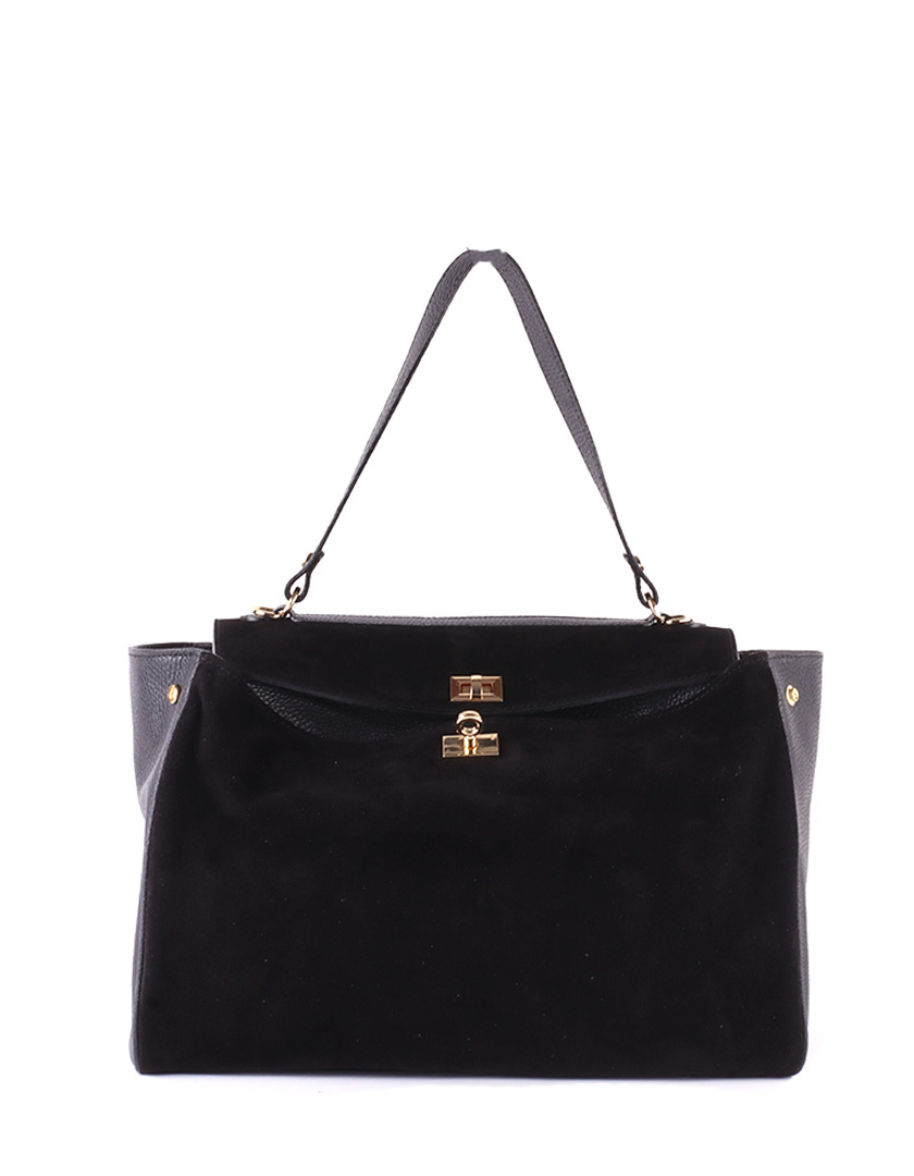 Giuliano Leather Lederen handtas | Suède | 552351, foto 4 van 4