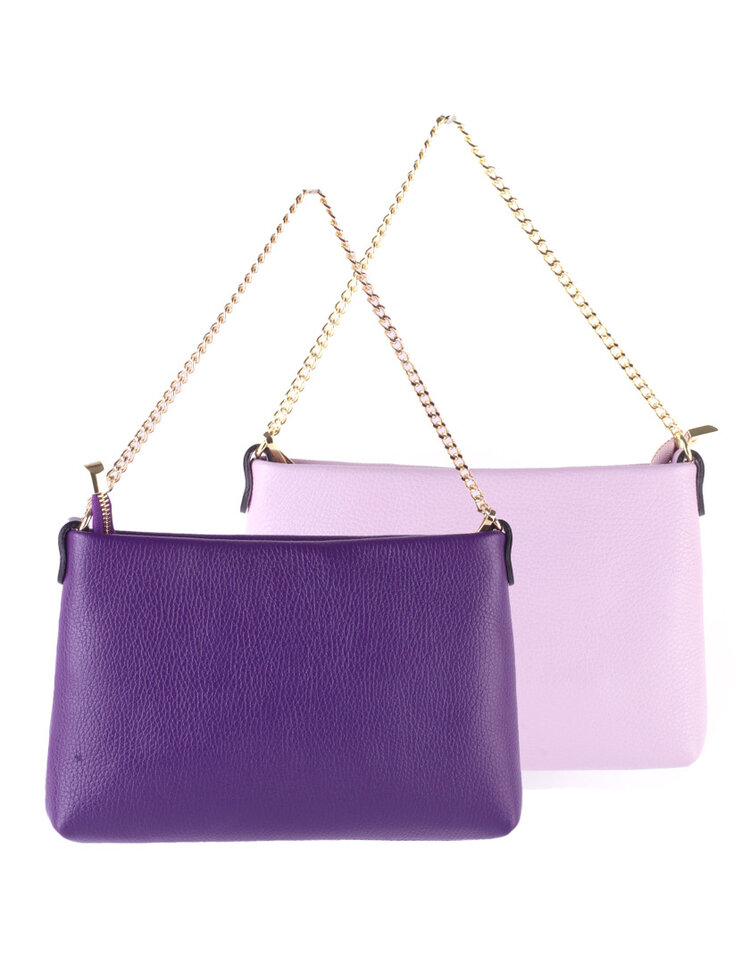 Leather shoulderbag | 552786