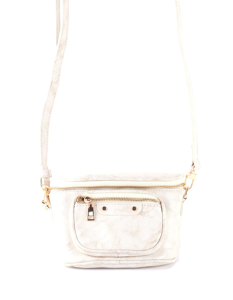 Giuliano Kunstleder-Schultertasche | 88053