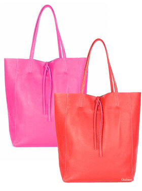 Leather shopper | Spring | 552243