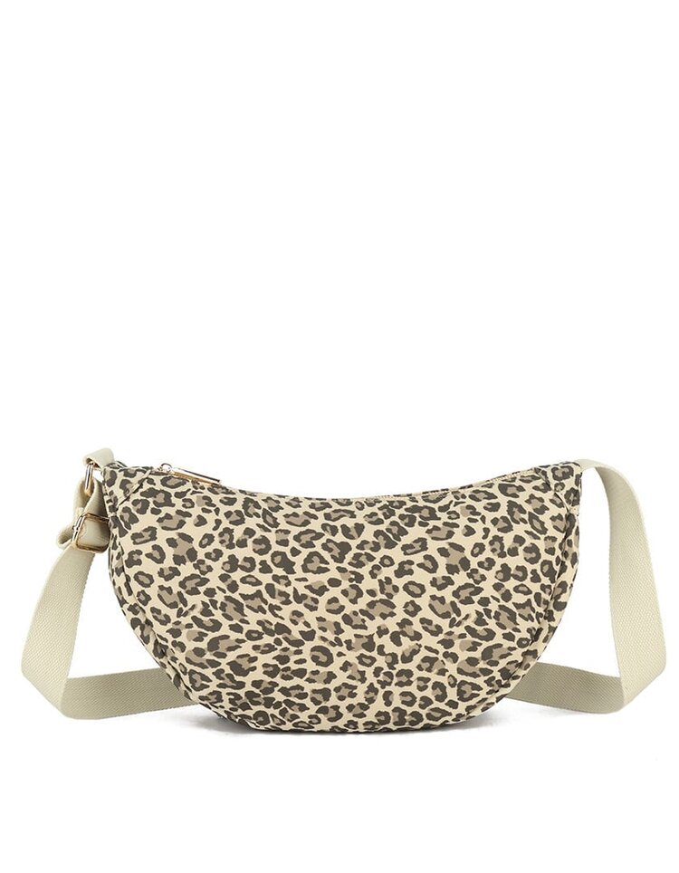Giuliano Kunstleder-Schultertasche | Leopard | 400731