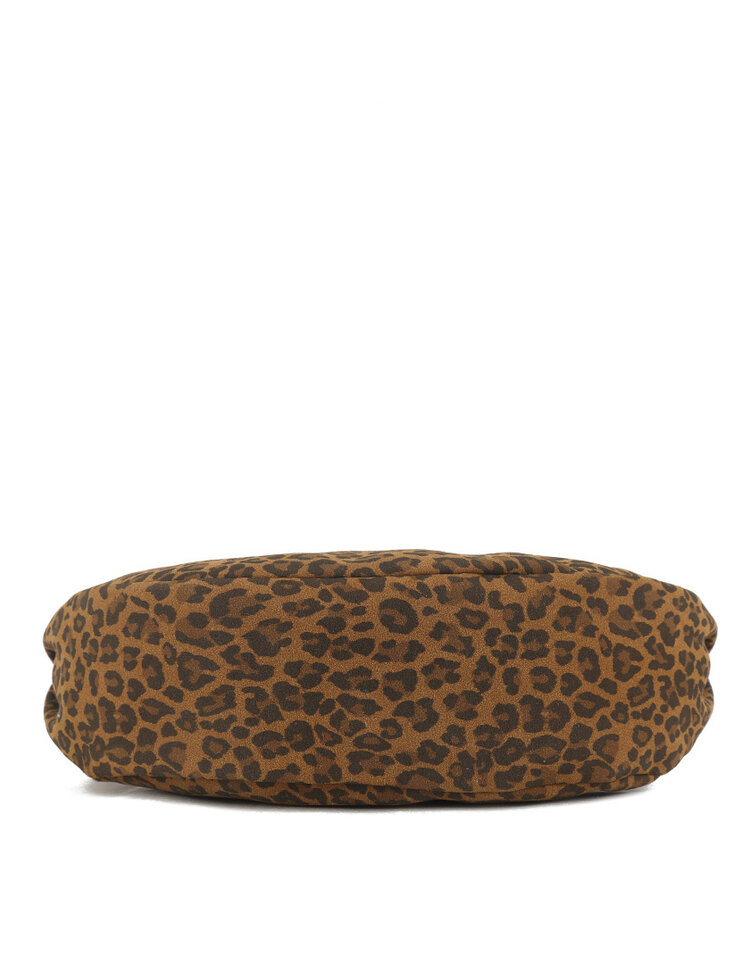 Giuliano Kunstleder-Schultertasche | Leopard | 400731