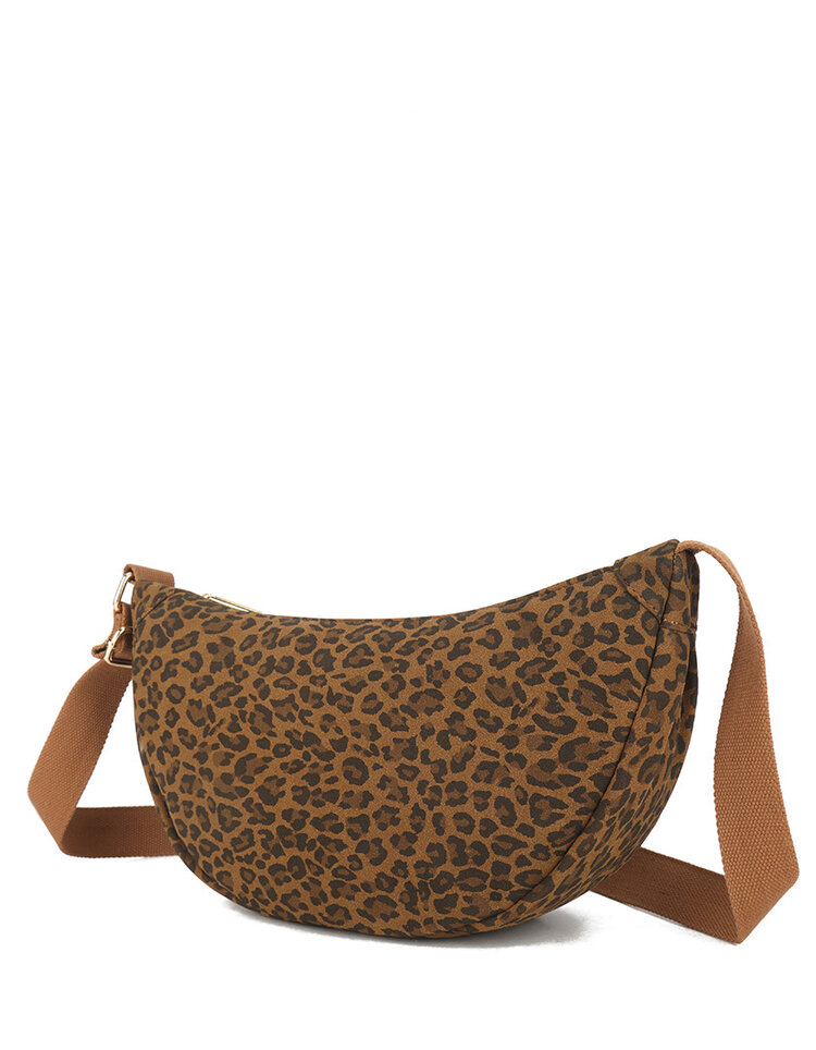 Giuliano Kunstleder-Schultertasche | Leopard | 400731