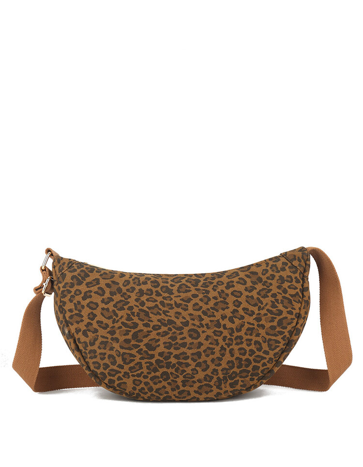 Giuliano Kunstleder-Schultertasche | Leopard | 400731
