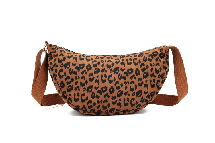Giuliano Kunstleder-Schultertasche | Leopard | 400731