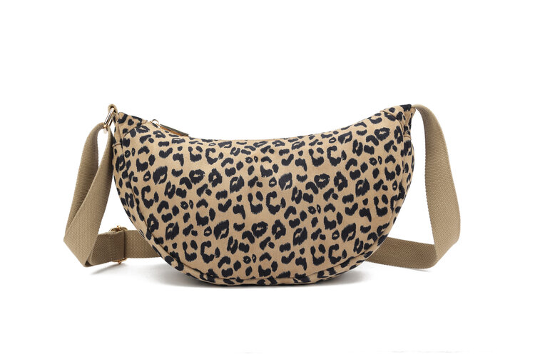 Giuliano Kunstleder-Schultertasche | Leopard | 400731
