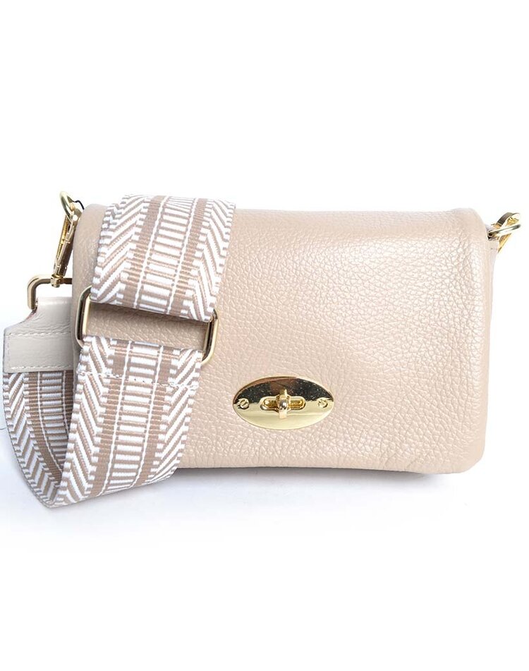 Leather shoulderbag | 552705