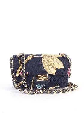 Giuliano Leather shoulderbag fabric | Flower | 5527463