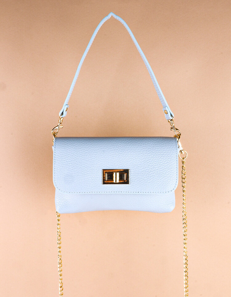 Lederen handtas |552972