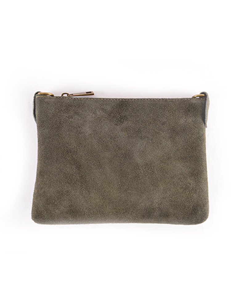 Giuliano Leather  Wildleder-Schultertasche | 552950