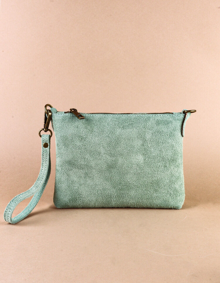 Giuliano Leather  Suede schoudertas | 552950