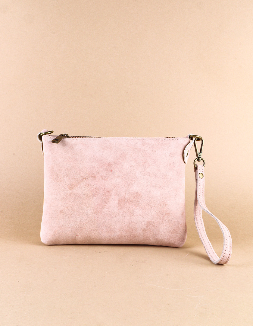 Giuliano Leather Suede schoudertas | 552950, foto 5 van 6