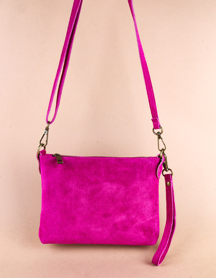 Giuliano Leather  Wildleder-Schultertasche | 552950