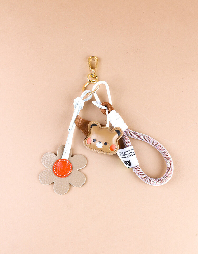 Giuliano Leather  Keychain | 2330