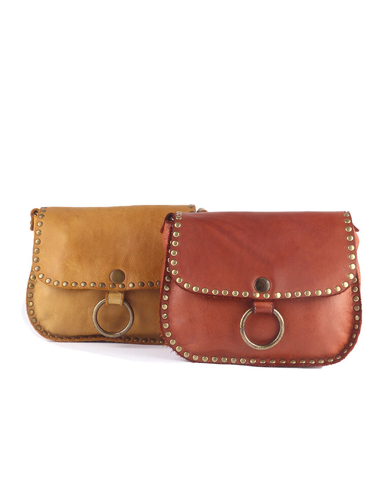 Giuliano Leather  Gewaschene Leder-Schultertasche | 552802