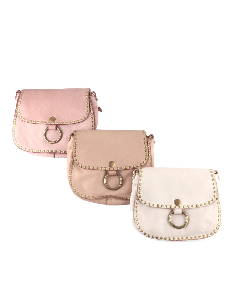 Giuliano Leather   Gewassen Lederen schoudertas | 552802