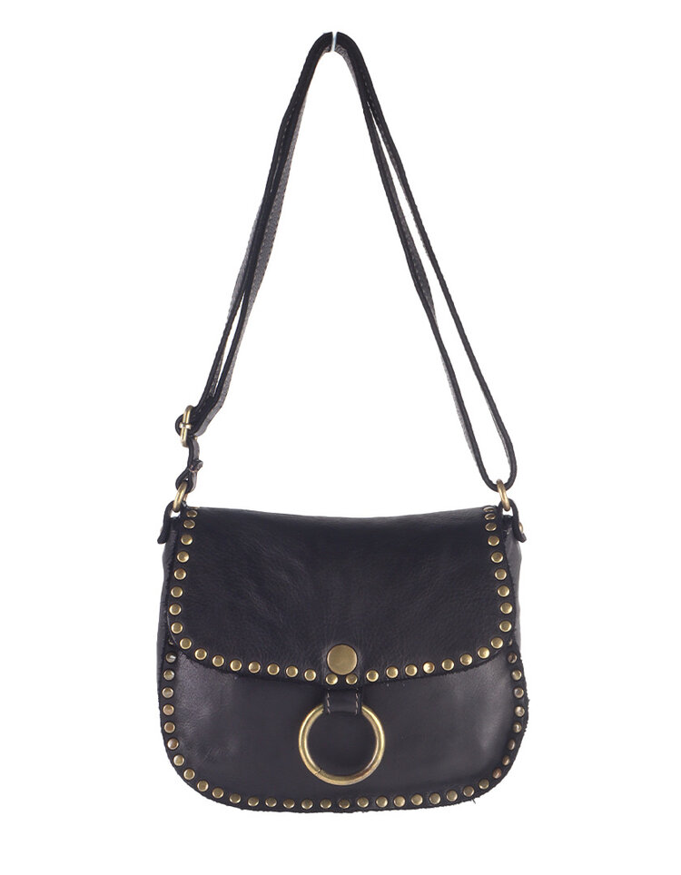 Giuliano Leather   Gewassen Lederen schoudertas | 552802