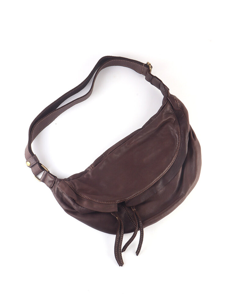 Giuliano Leather  Gewaschene Leder-Gürteltasche XL | 552809