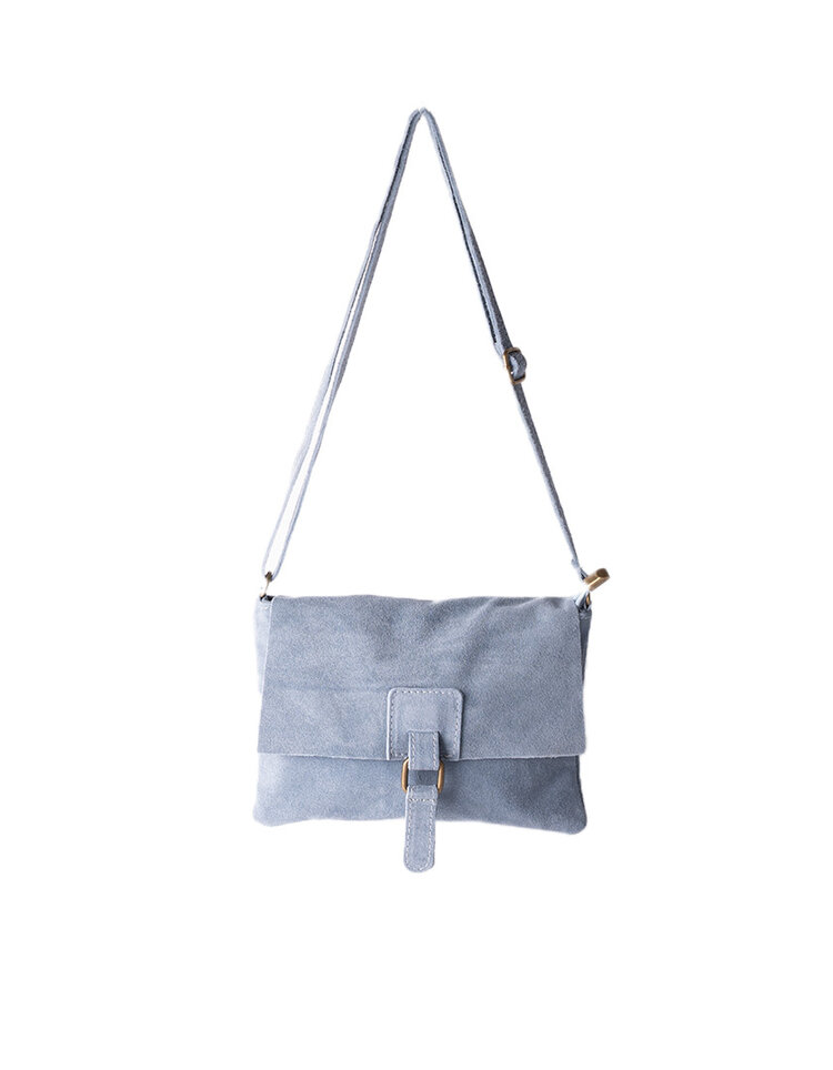 Kleine Wildleder-Schultertasche | 900051