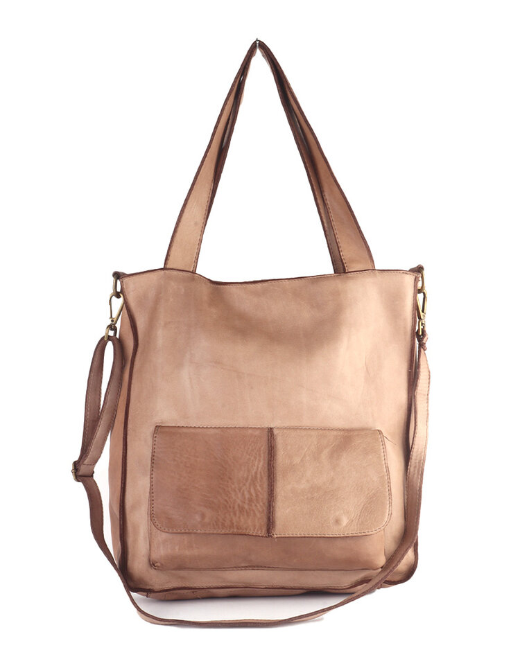 Giuliano Leather  Gewassen Lederen Schoudertas | 552377