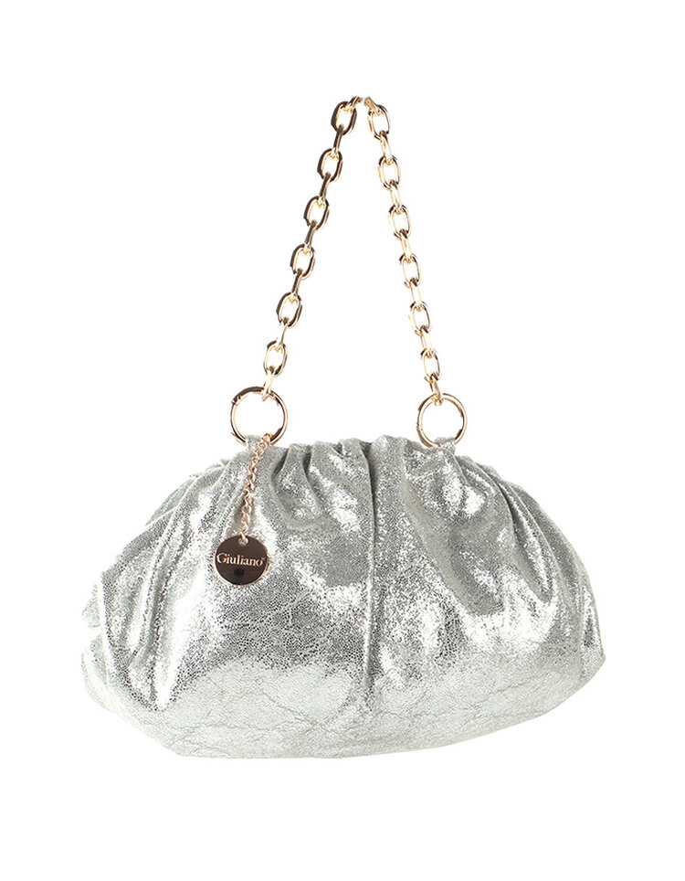 Leder-Schultertasche | Shiny 552401
