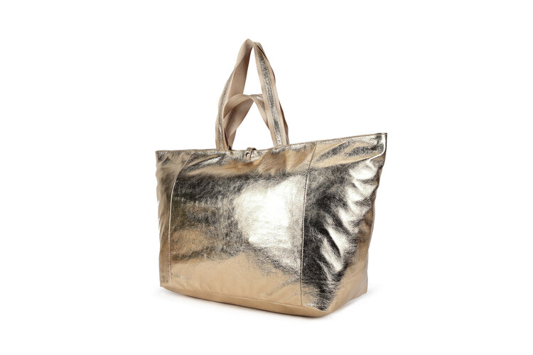 Giuliano Faux leather handbag with extra inner bag | Metallic | 88050