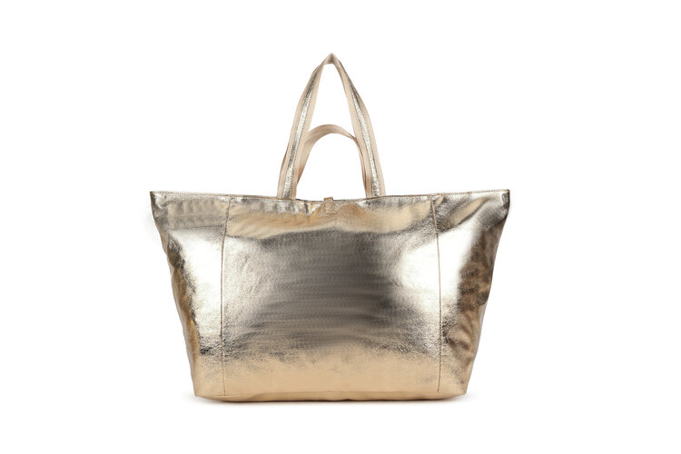 Giuliano Faux leather handbag with extra inner bag | Metallic | 88050