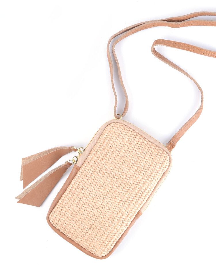 Leather shoulderbag | Cany Look