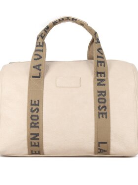 Giuliano Faux Leather Overnight Bag "La Vie en Rose' | 10120