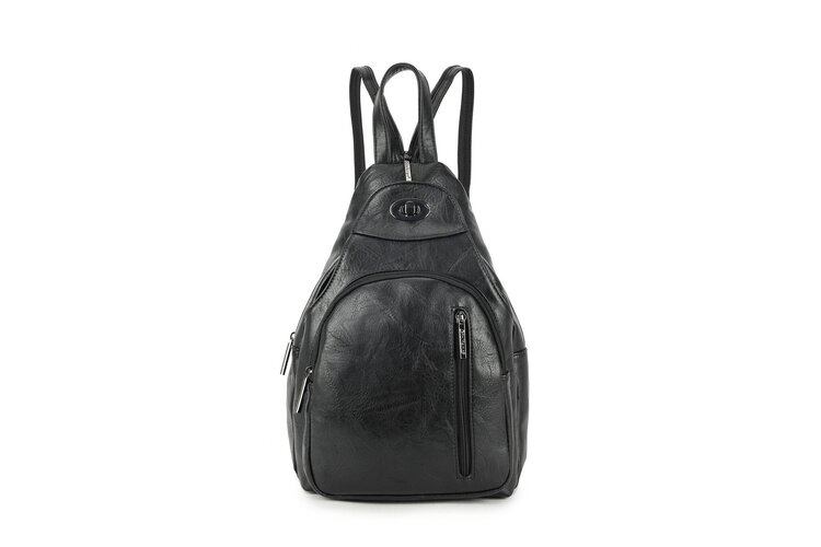 Giuliano Faux Leather Backpack | 10123