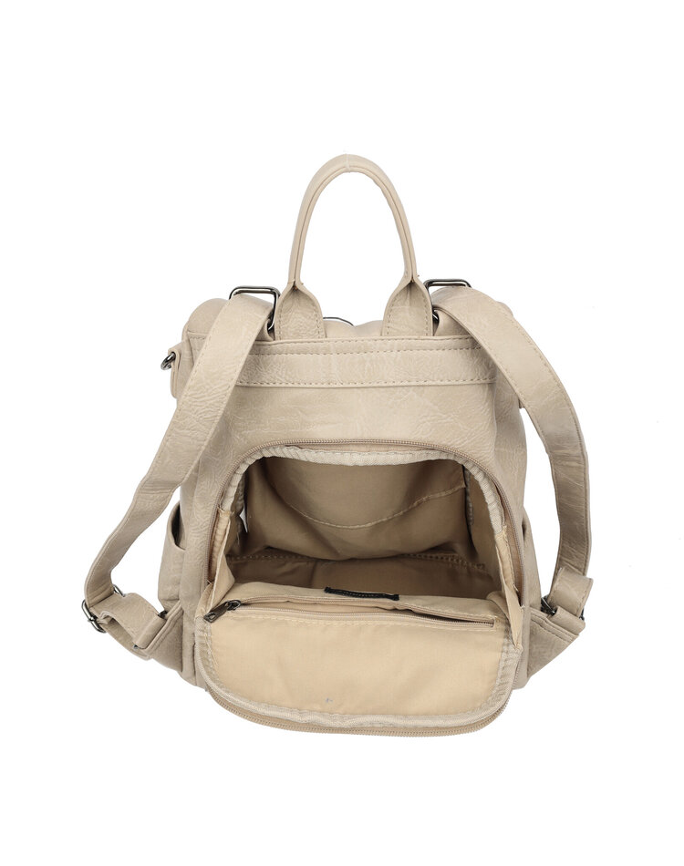 Giuliano Faux Leather Backpack | 10126