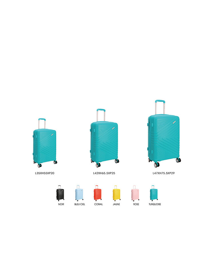 David Jones Travel Suitcases | Three-part | David Jones