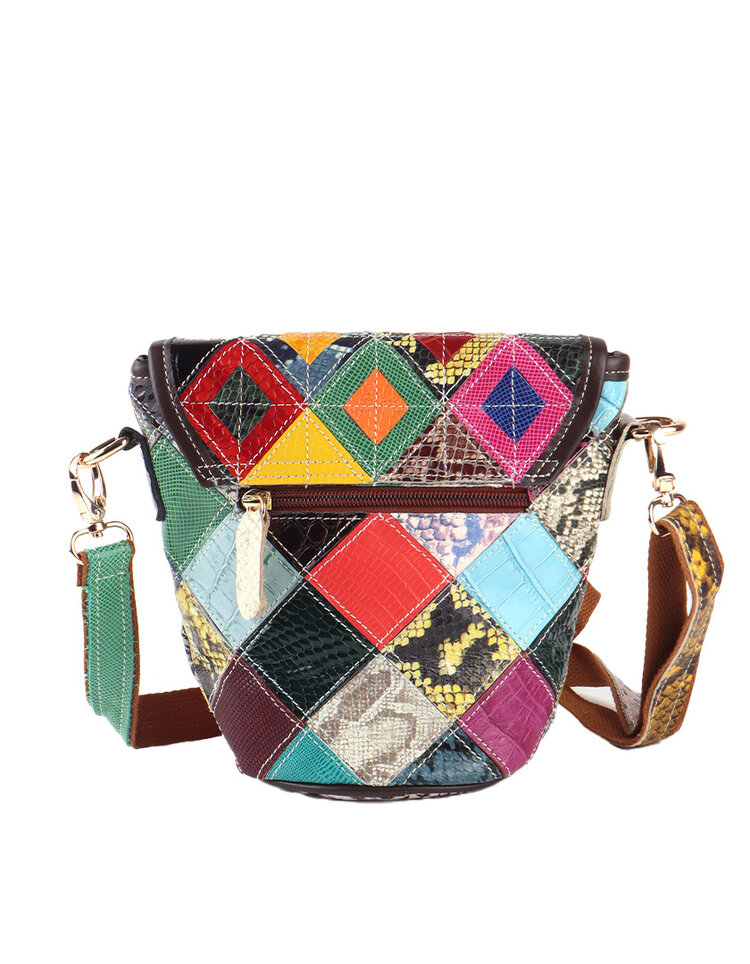 Giuliano Leather  Leather bucket bag | Multi-colour | 552251