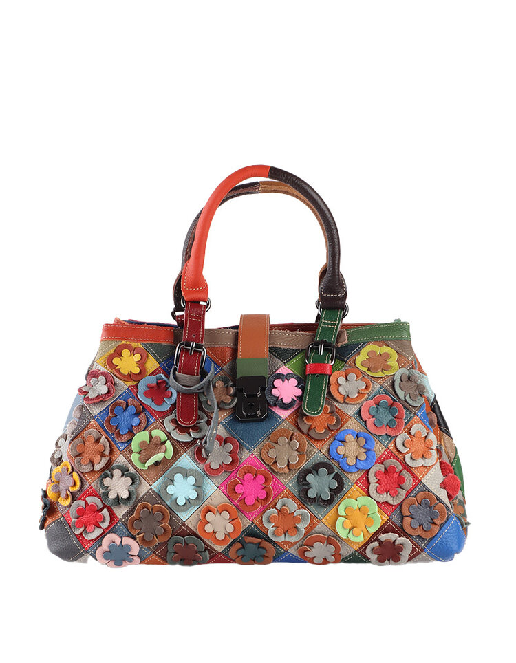 Lederen  handtas | 552259