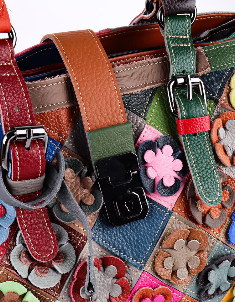 Lederen  handtas | 552259