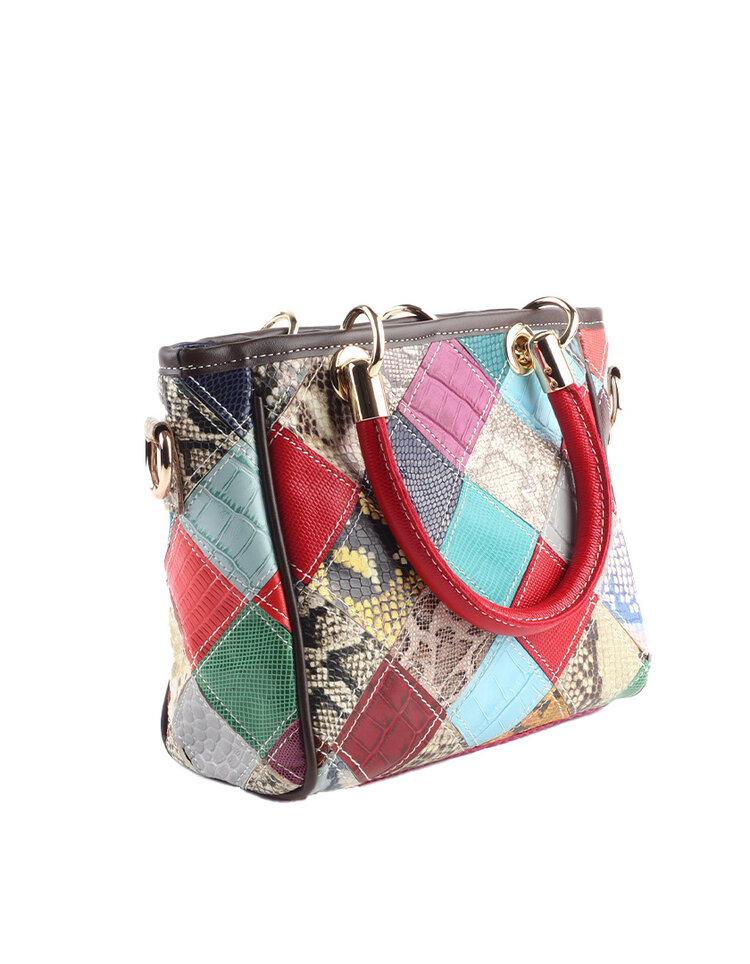 Giuliano Leather  Leder-Handtasche | Mehrfarbig | 552260