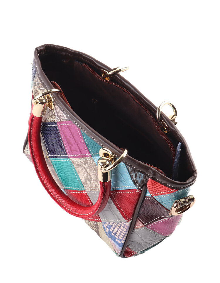 Giuliano Leather  Leder-Handtasche | Mehrfarbig | 552260