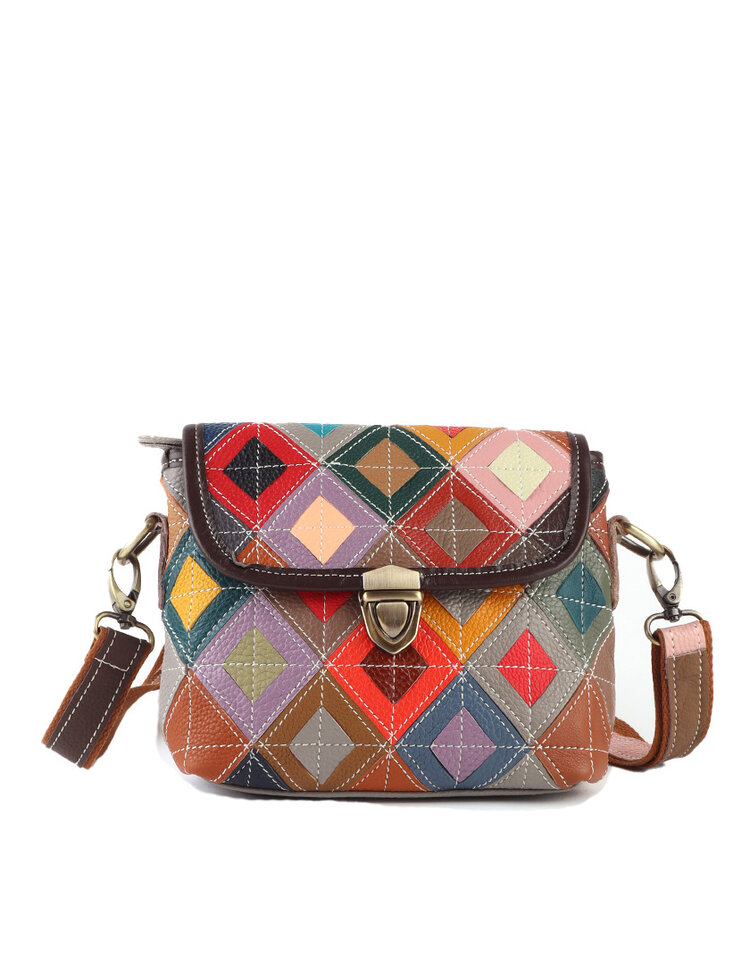 Giuliano Leather  Leder-Schultertasche | Mehrfarbig | 552262