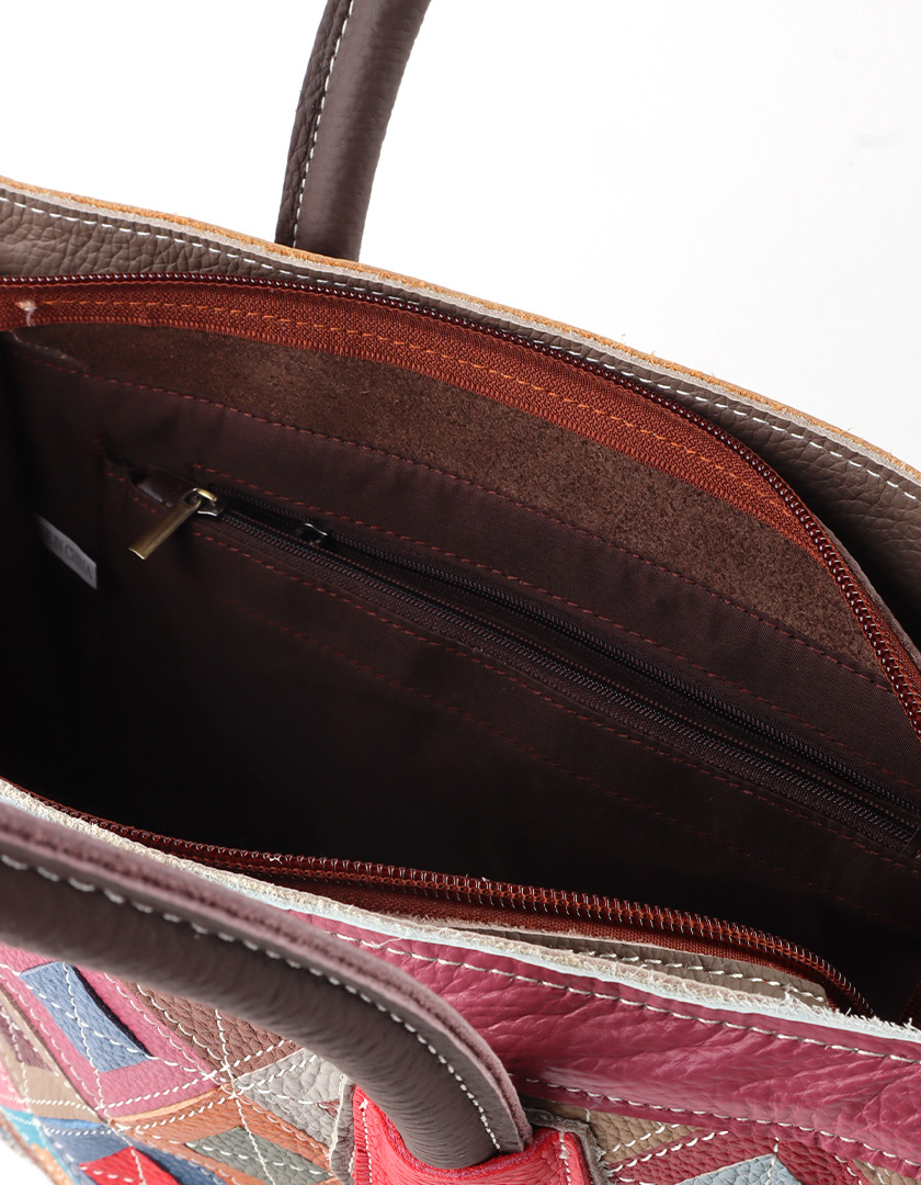 Giuliano Leather Lederen handtas | Multikleur | 552268, foto 4 van 5