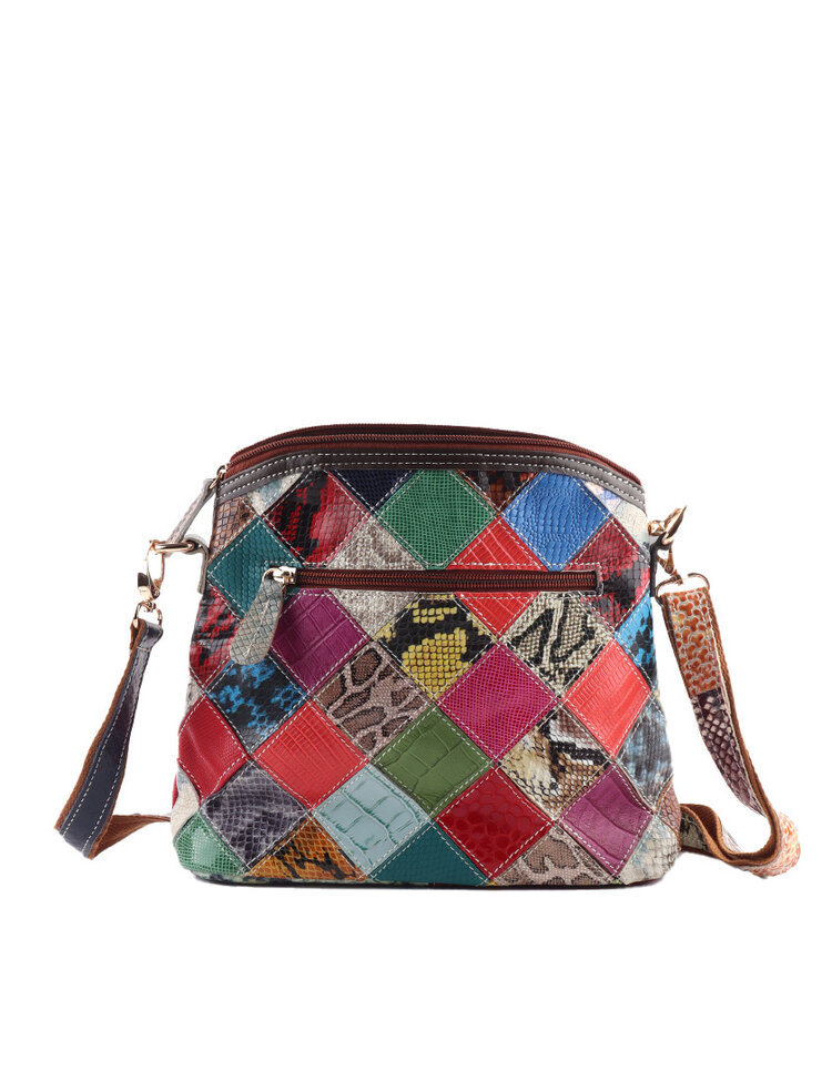 Giuliano Leather  Leder-Schultertasche | Multicolor | 552930